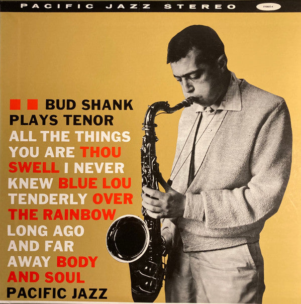 Bud Shank - Plays Tenor (LP)