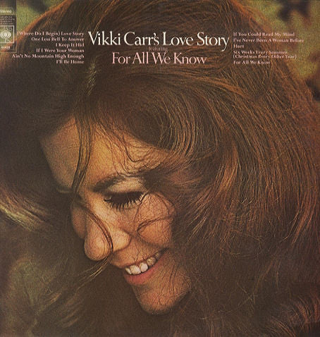 Vikki Carr - Vikki Carr's Love Story (LP, Album, RE)