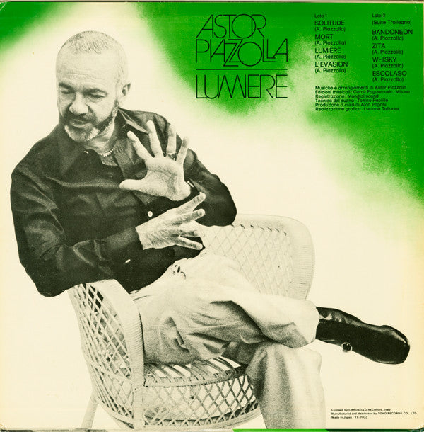 Astor Piazzolla - Lumiere (LP, Album)