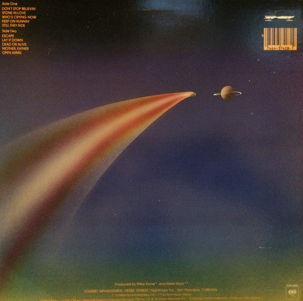 Journey - Escape (LP, Album, Ter)