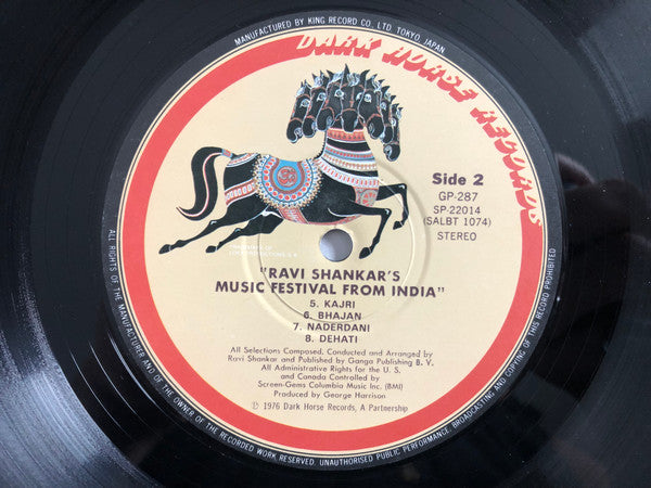Ravi Shankar - Ravi Shankar's Music Festival From India (LP, Album)