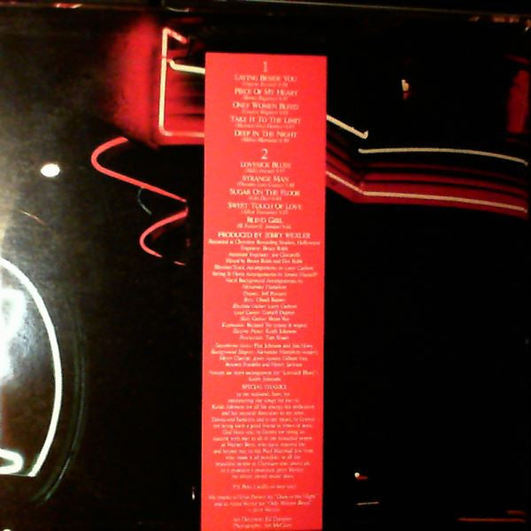 Etta James - Deep In The Night (LP, Album, Promo)