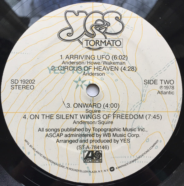 Yes - Tormato (LP, Album, Gol)