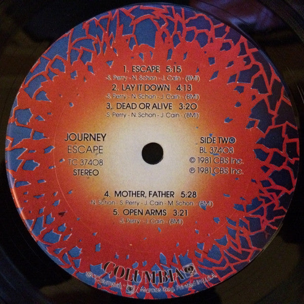 Journey - Escape (LP, Album, Ter)