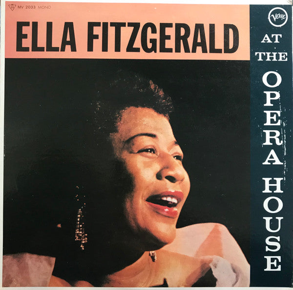 Ella Fitzgerald - Ella Fitzgerald At The Opera House(LP, Album, Mon...