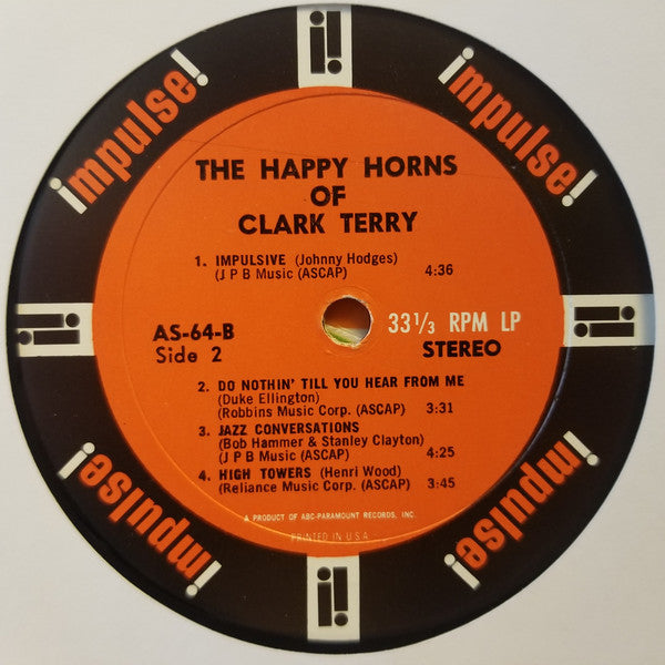 Clark Terry - The Happy Horns Of Clark Terry (LP, Album, Gat)