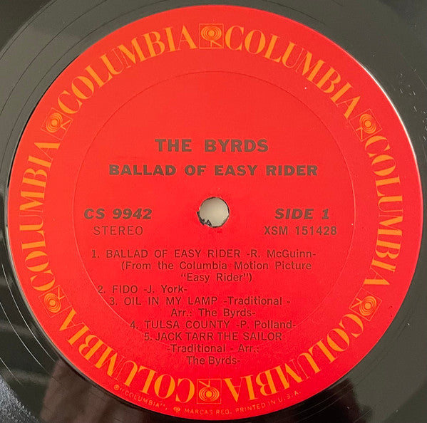 The Byrds - Ballad Of Easy Rider (LP, Album, RP, Pit)