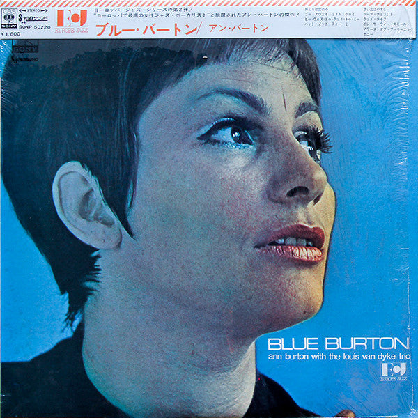 Ann Burton With The Louis Van Dyke Trio* - Blue Burton (LP, Album, RE)