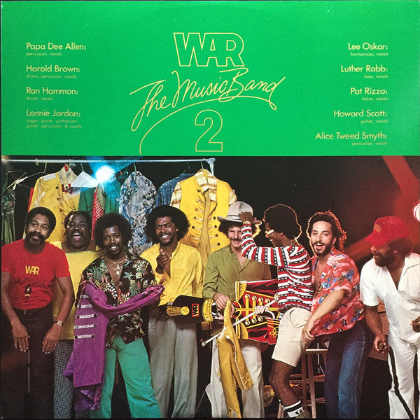 War - The Music Band 2 (LP, Album, Pin)