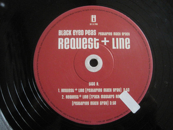 Black Eyed Peas Featuring Macy Gray - Request Line (12"", M/Print)