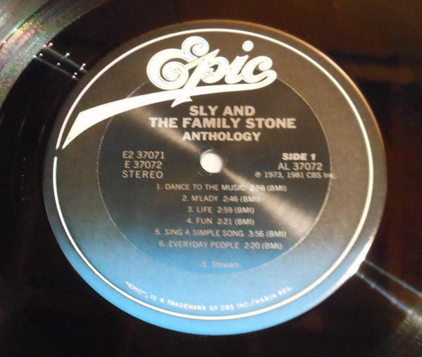 Sly And The Family Stone* - Anthology (2xLP, Comp, Ter)