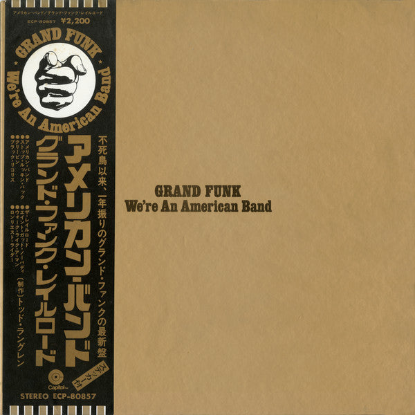 Grand Funk* - We're An American Band (LP, Album, RE, Gat)