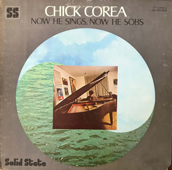 Chick Corea - Now He Sings, Now He Sobs (LP, Album, RE, Gre)