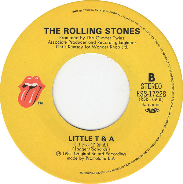 The Rolling Stones - Waiting On A Friend (7"")