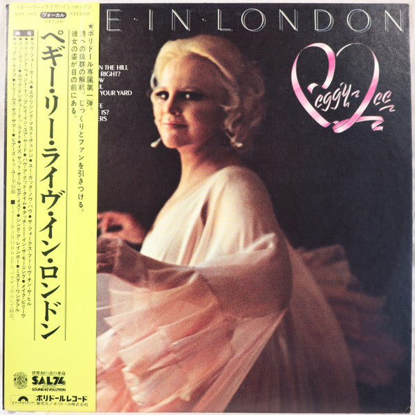 Peggy Lee - Live In London (LP, Album)