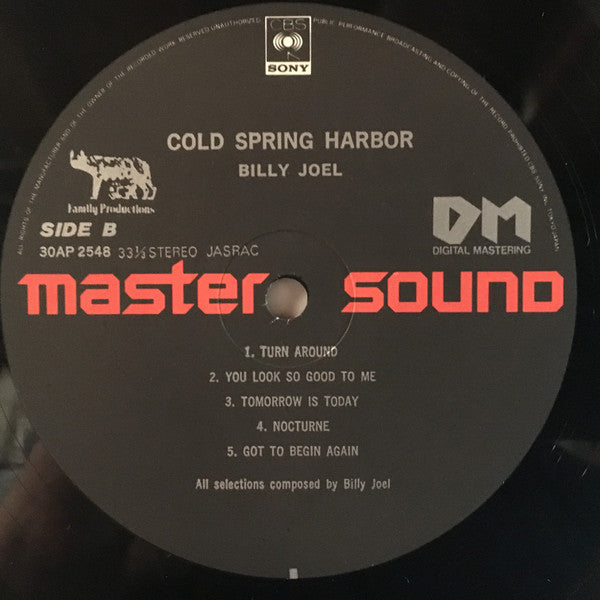 Billy Joel - Cold Spring Harbor (LP, Album, RE, RM)