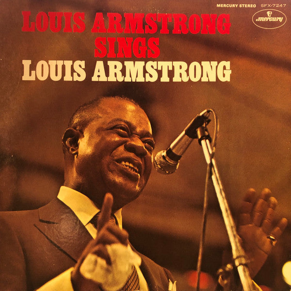 Louis Armstrong - Louis Armstrong Sings Louis Armstrong (LP)