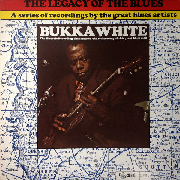 Bukka White = ブッカ・ホワイト* - Bukka White = ブッカ・ホワイトの肖像 (LP, RE)