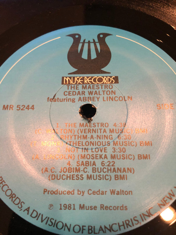 Cedar Walton Featuring Abbey Lincoln - The Maestro (LP, Album)