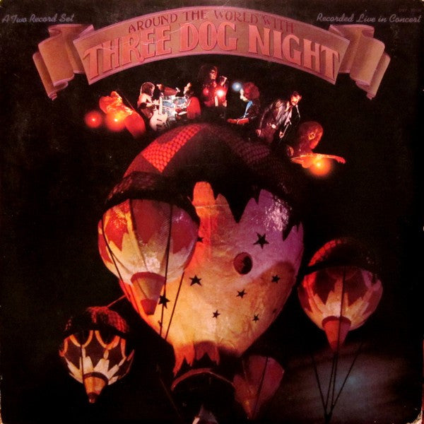 Three Dog Night - Around The World With Three Dog Night (2xLP, Album)