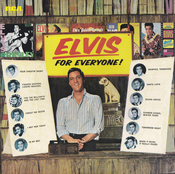 Elvis Presley - Elvis For Everyone! (LP, Album, RE)