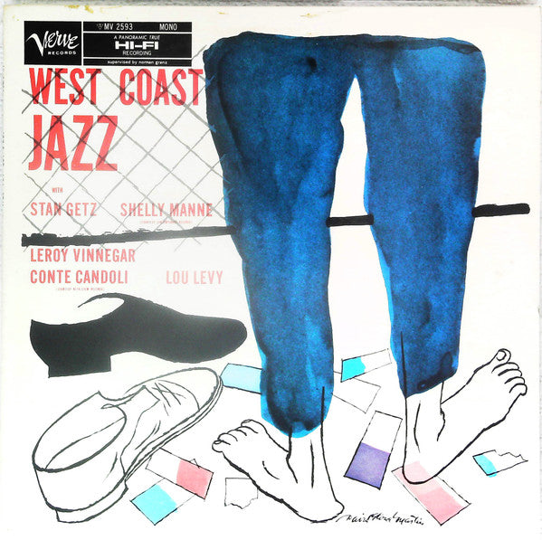 Stan Getz - West Coast Jazz (LP, Mono, Promo, RE)