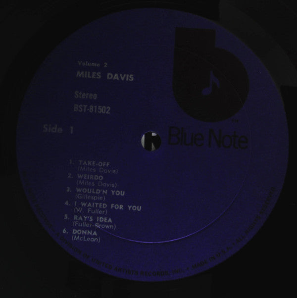 Miles Davis - Volume 2 (LP, Comp, RE, RM, Bla)