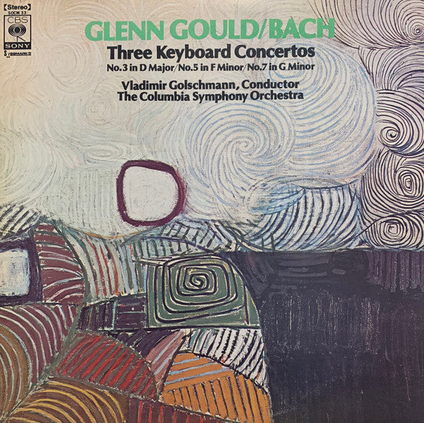 Glenn Gould - Three Keyboard Concertos(LP, Album)