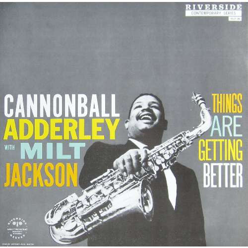 Cannonball Adderley - Things Are Getting Better(LP, Album, Promo, RE)