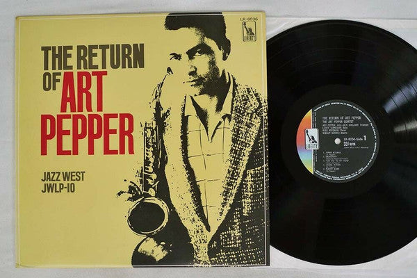 Art Pepper - The Return Of Art Pepper (LP, Album, Mono)