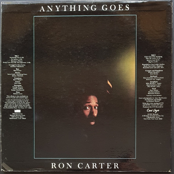 Ron Carter - Anything Goes (LP, Album)