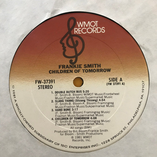 Frankie Smith - Children Of Tomorrow (LP, Album, San)