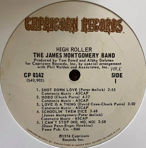 James Montgomery Band - High Roller (LP, Ter)