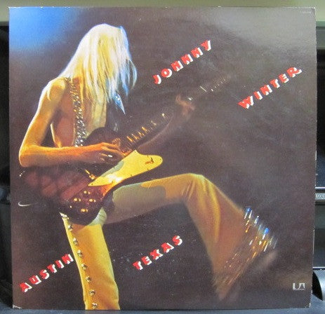 Johnny Winter - Austin Texas (LP, Album, RE)