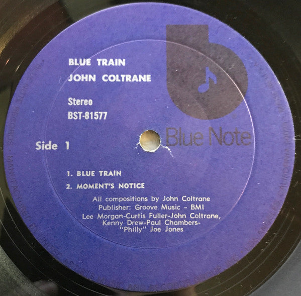 John Coltrane - Blue Train (LP, Album, RE, Bla)