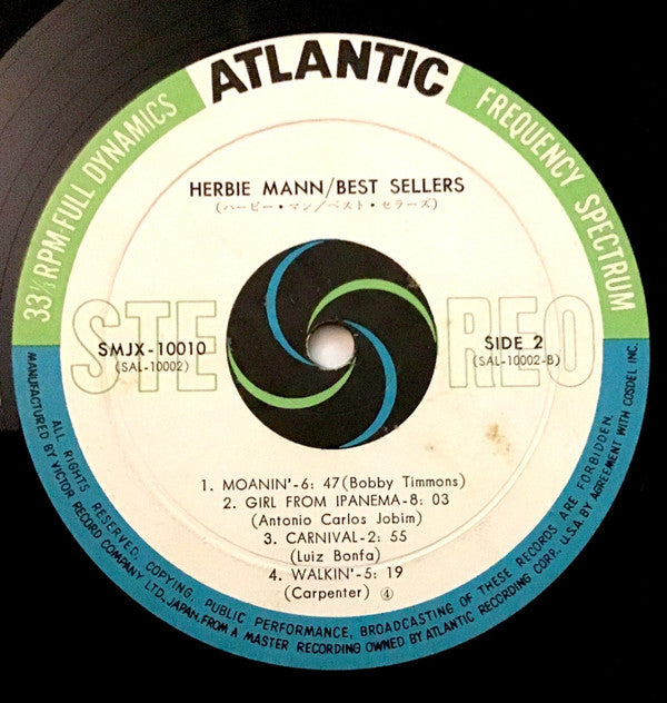 Herbie Mann - Best Sellers (LP, Comp, Gat)