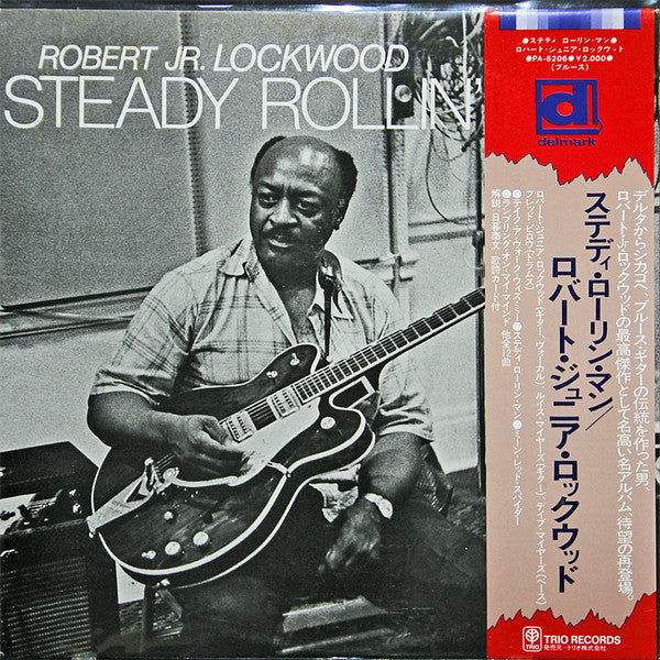 Robert Jr. Lockwood* - Steady Rollin' Man (LP, Album)