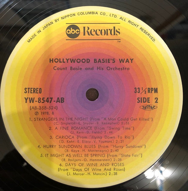 Count Basie And His Orchestra* - Hollywood...Basie's Way (LP, Album)