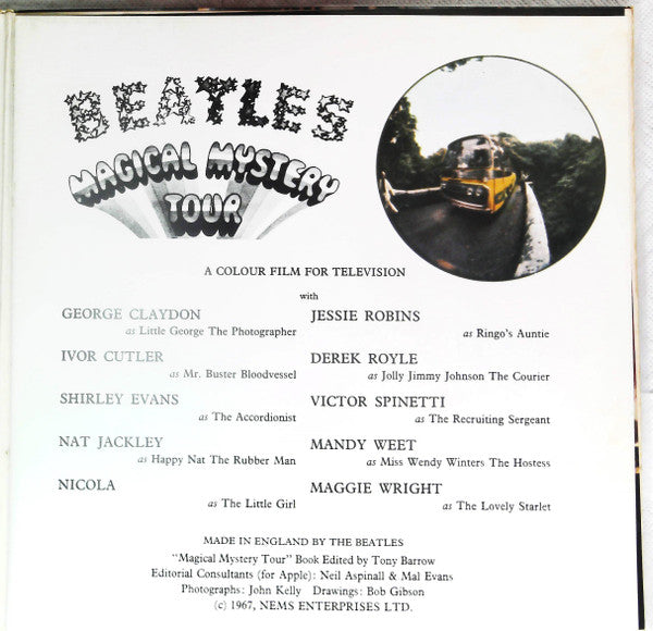 The Beatles - Magical Mystery Tour (LP, Comp, RE, Gat)