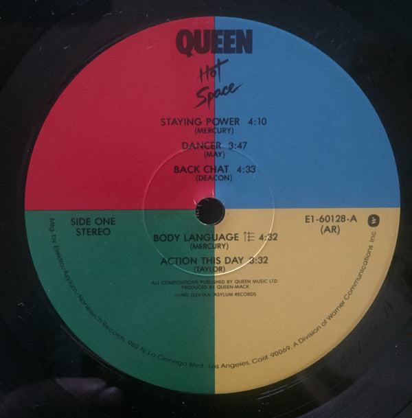 Queen - Hot Space (LP, Album, AR)