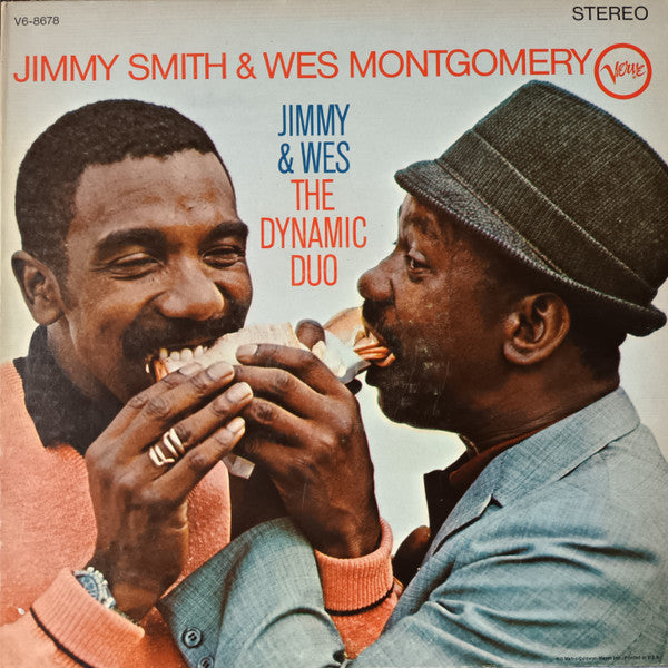 Jimmy Smith - Jimmy & Wes - The Dynamic Duo(LP, Album, Gat)