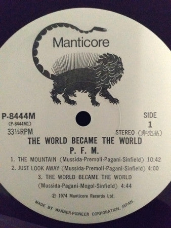 Premiata Forneria Marconi - The World Became The World(LP, Album, P...