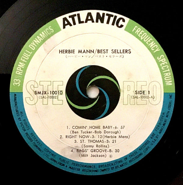 Herbie Mann - Best Sellers (LP, Comp, Gat)