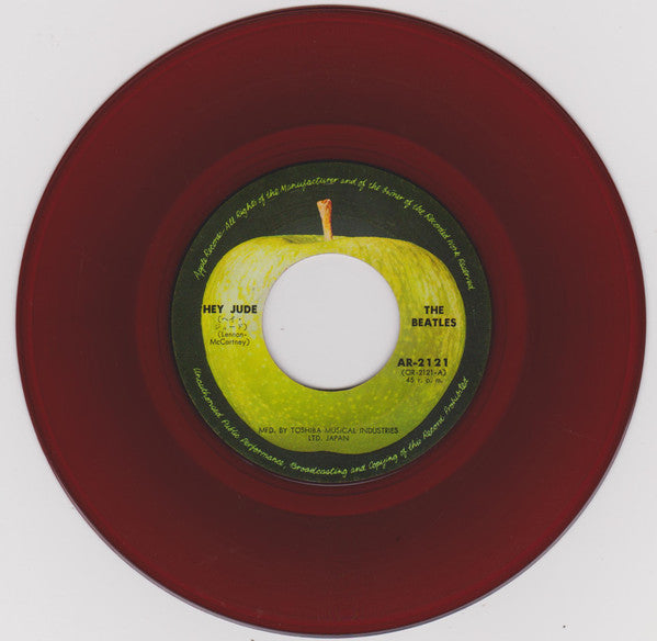 The Beatles - Hey Jude / Revolution (7"", RE, Red)