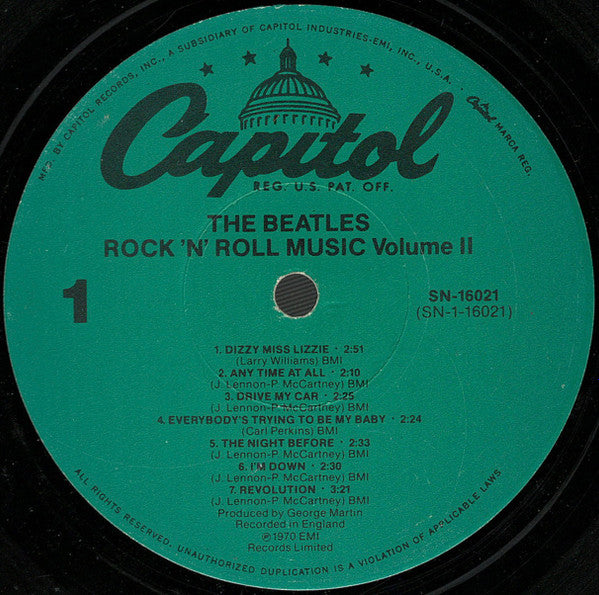 The Beatles - Rock 'N' Roll Music Vol. 2 (LP, Comp, Jac)