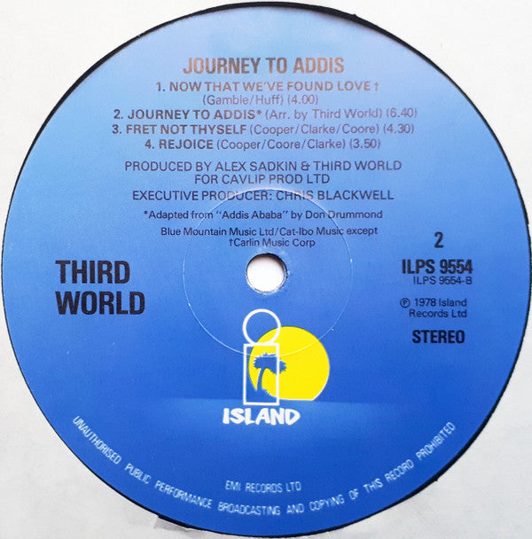 Third World - Journey To Addis (LP, Album)