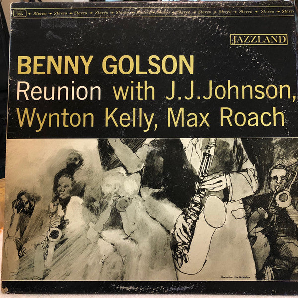 Benny Golson - Reunion (LP, Album, RE)