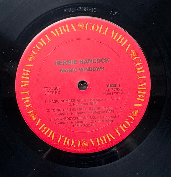 Herbie Hancock - Magic Windows (LP, Album, Ter)