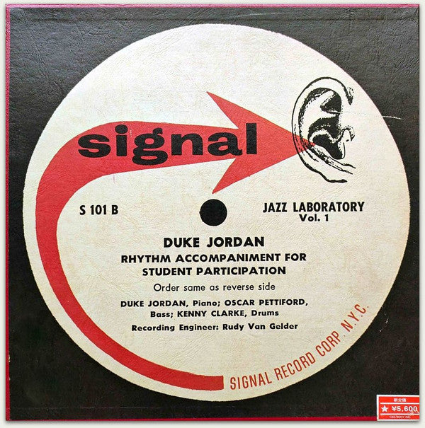 Duke Jordan - Jazz Laboratory Series Vol. 1 & 2 / Signal!(3xLP, Alb...
