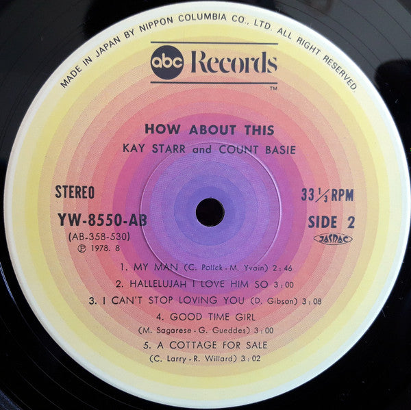 Kay Starr & Count Basie - How About This (LP, Album)